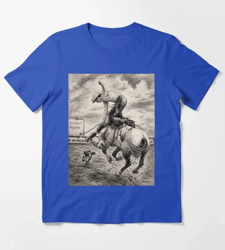 Eight Seconds of Courage T-Shirt Blue
