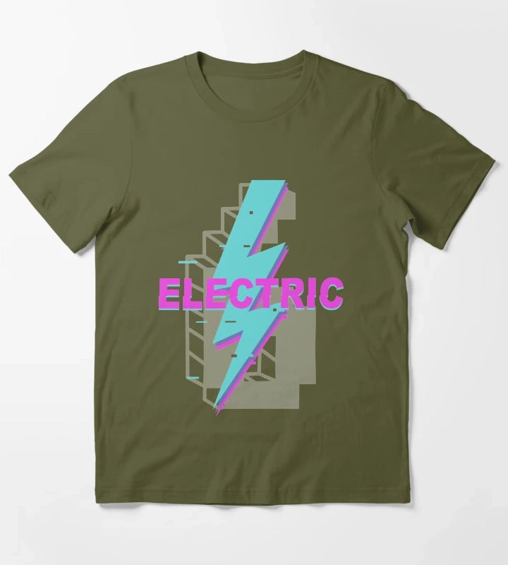 Electric Six T-Shirt Olive Green