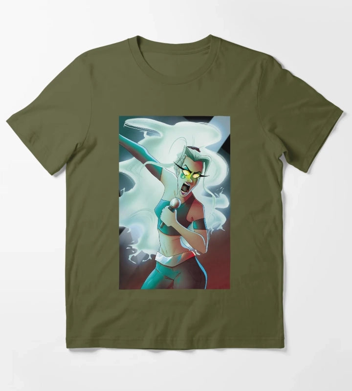 Ember McClain T-Shirt Olive Green
