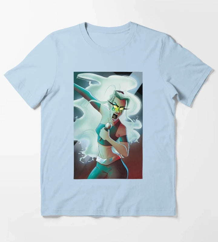 Ember McClain T-Shirt Sky Blue