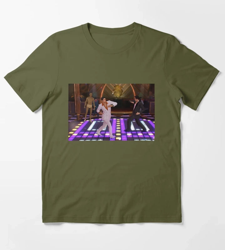Epic disco battle T-Shirt Olive Green