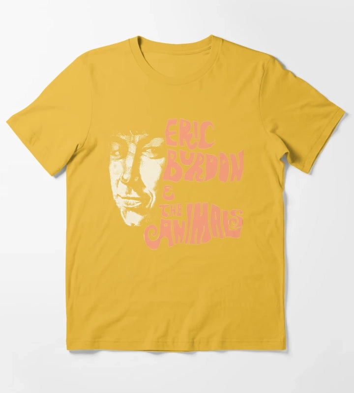 Eric Burdon amp The Animals T-Shirt Yellow