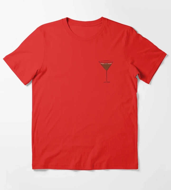 Espresso Martini T-Shirt Red