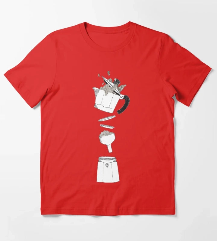 Espresso Moka T-Shirt Red