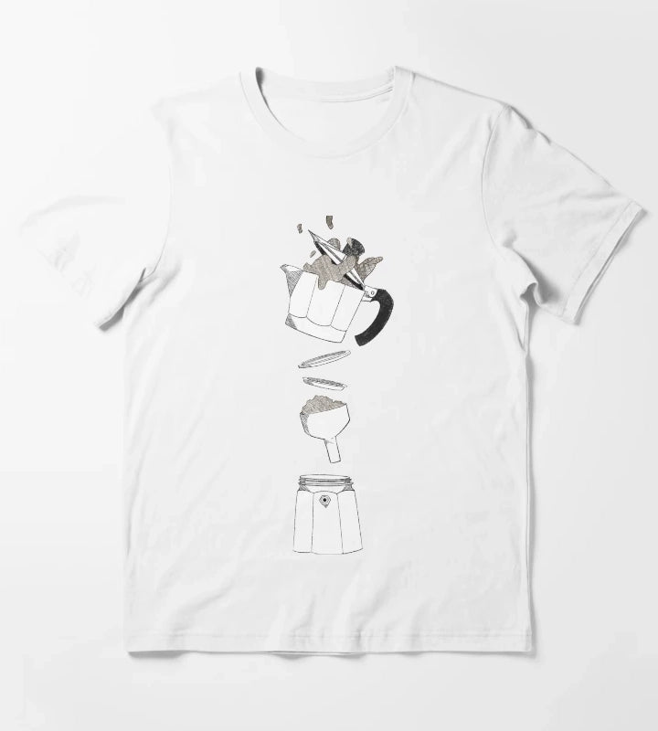 Espresso Moka T-Shirt White