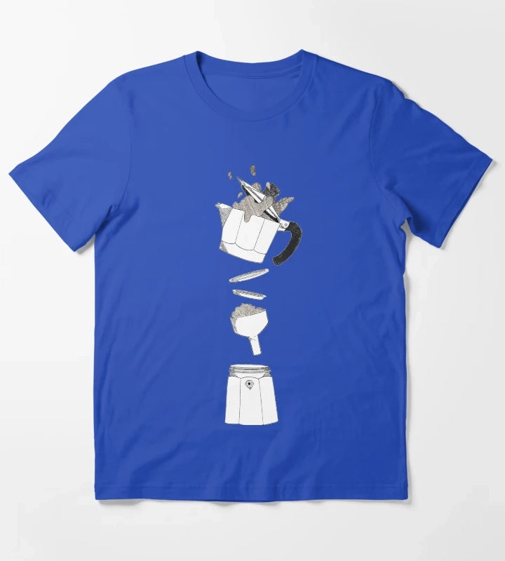 Espresso Moka T-Shirt Blue