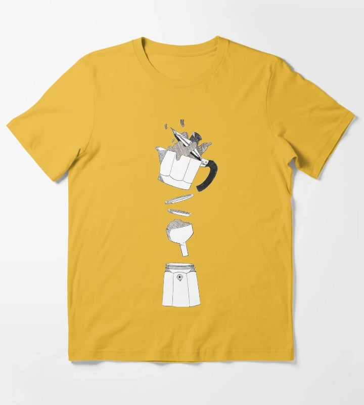 Espresso Moka T-Shirt Yellow