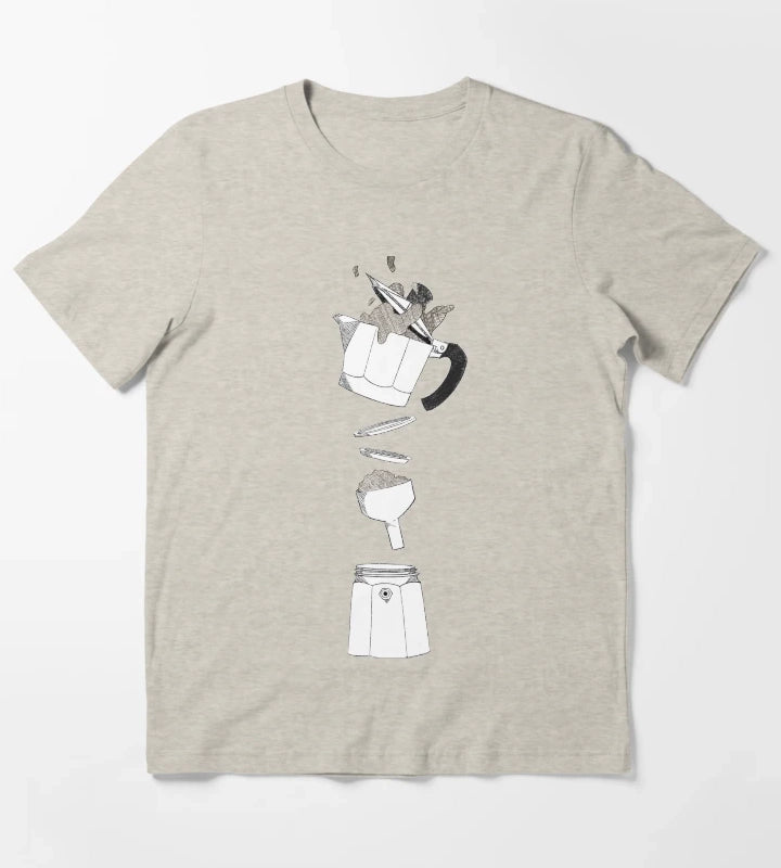 Espresso Moka T-Shirt Cream
