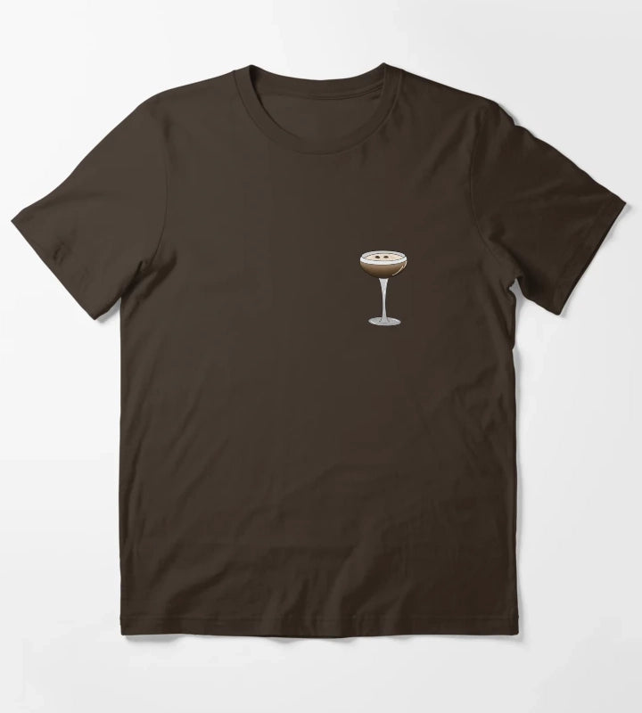 Espresso martini glass T-Shirt Brown