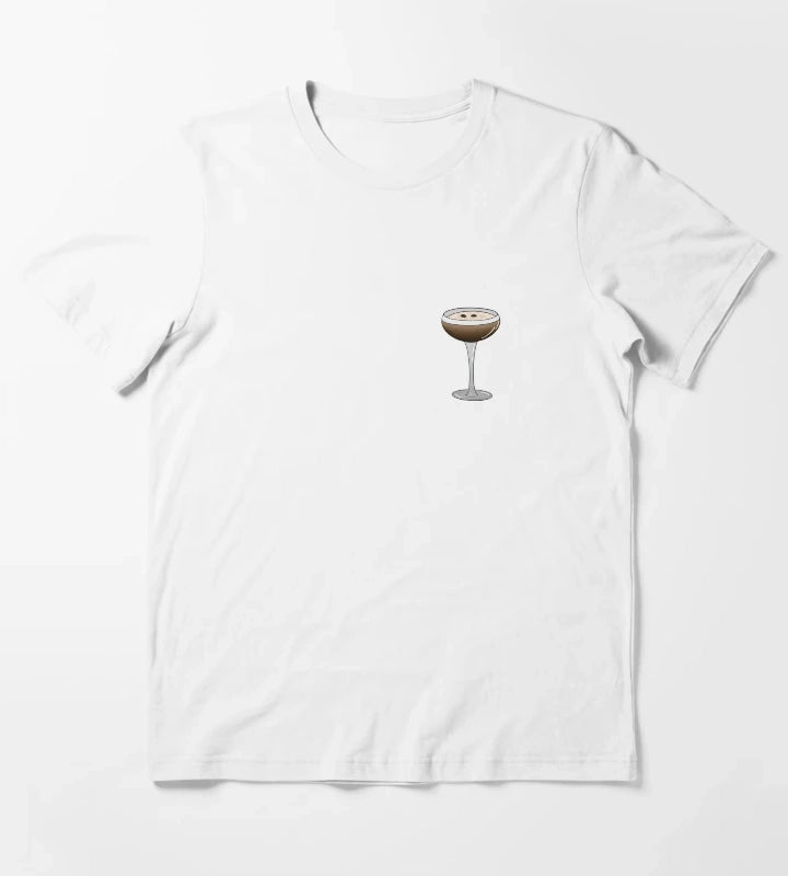 Espresso martini glass T-Shirt White