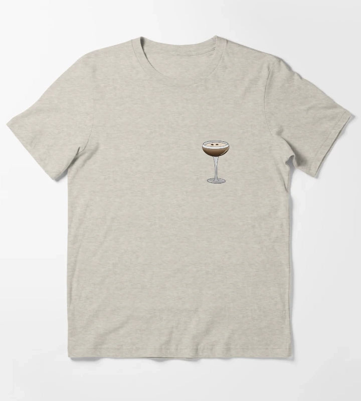 Espresso martini glass T-Shirt Cream