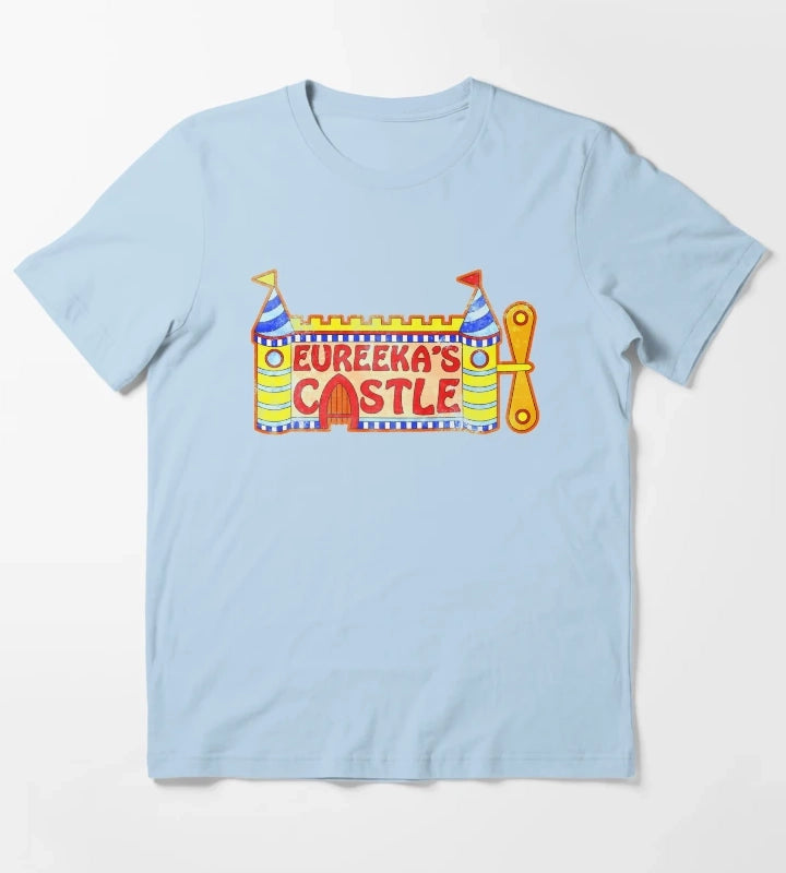 Eureekas Castle T-Shirt Sky Blue