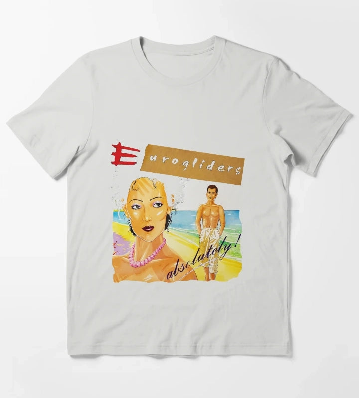 Euro Gliders Tee T-Shirt Light Grey