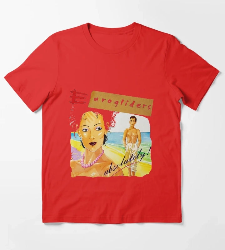 Euro Gliders Tee T-Shirt Red