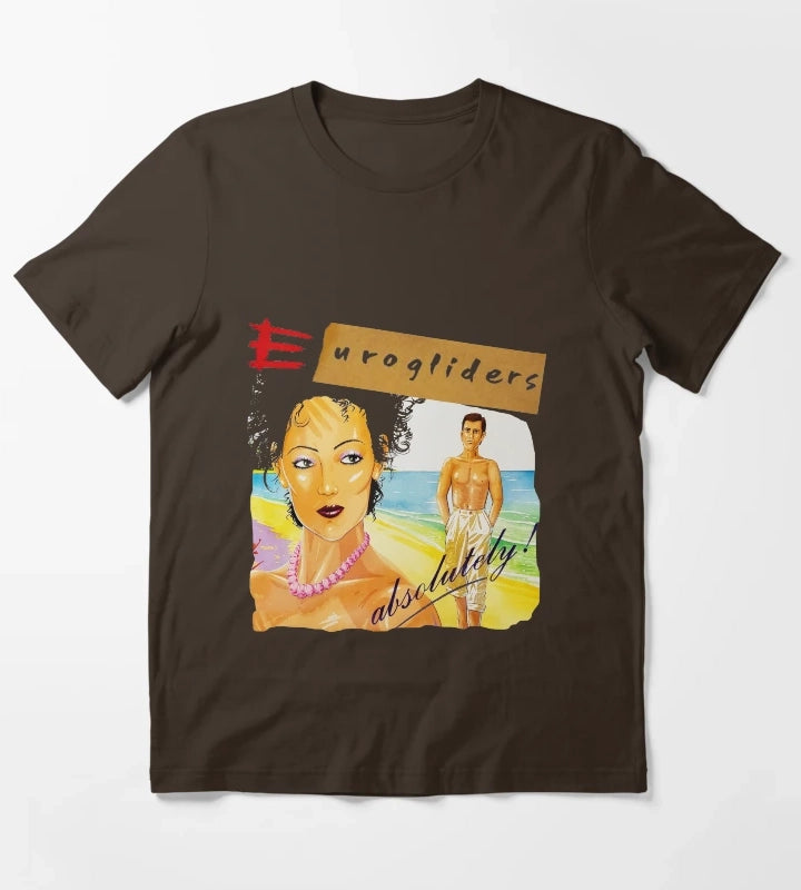 Euro Gliders Tee T-Shirt Brown