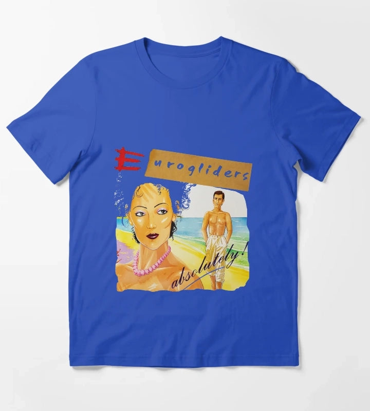 Euro Gliders Tee T-Shirt Blue