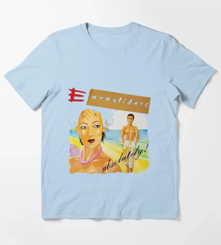 Euro Gliders Tee T-Shirt Sky Blue
