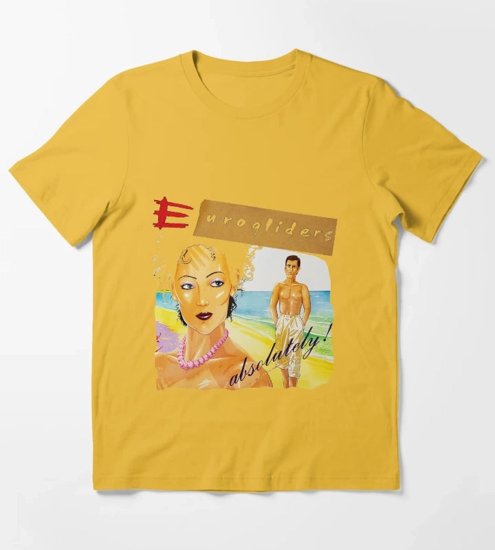 Euro Gliders Tee T-Shirt Yellow