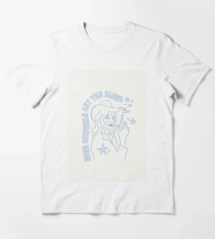 Even Cowgirls Get the Blues T-Shirt White