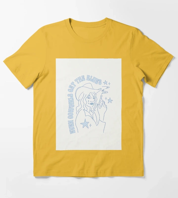 Even Cowgirls Get the Blues T-Shirt Yellow