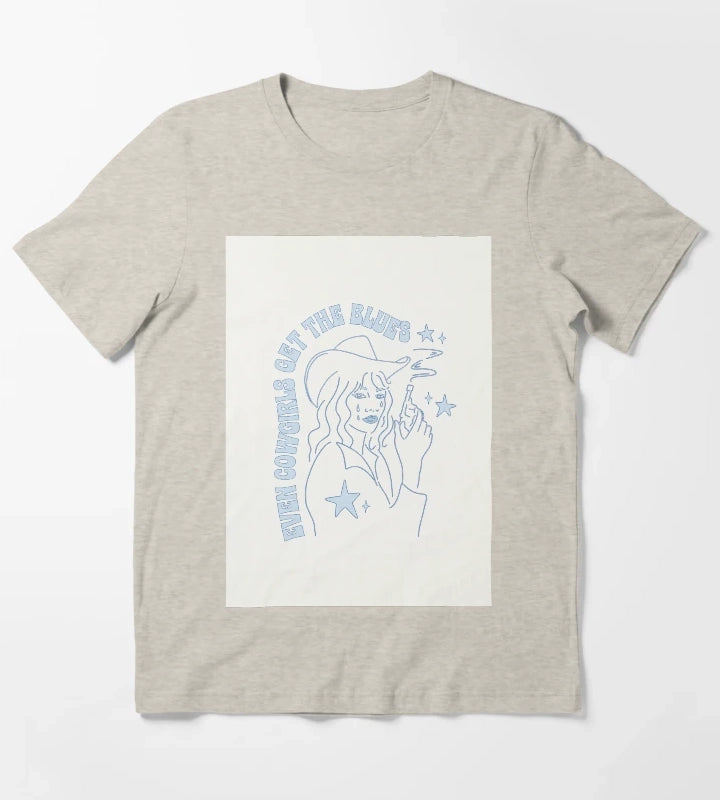 Even Cowgirls Get the Blues T-Shirt Cream
