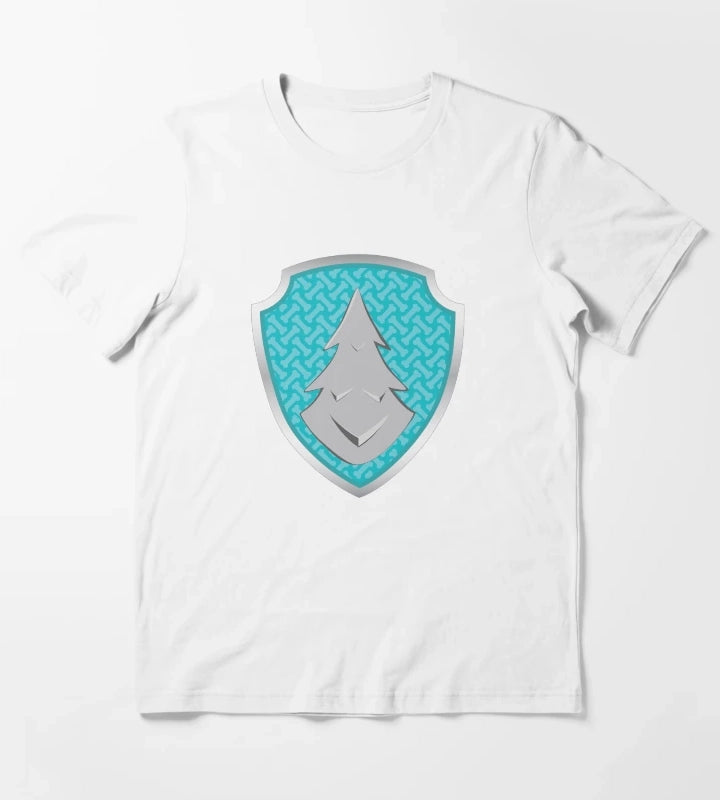 Everest Snow Puptag GraphicLoveShop T-Shirt White