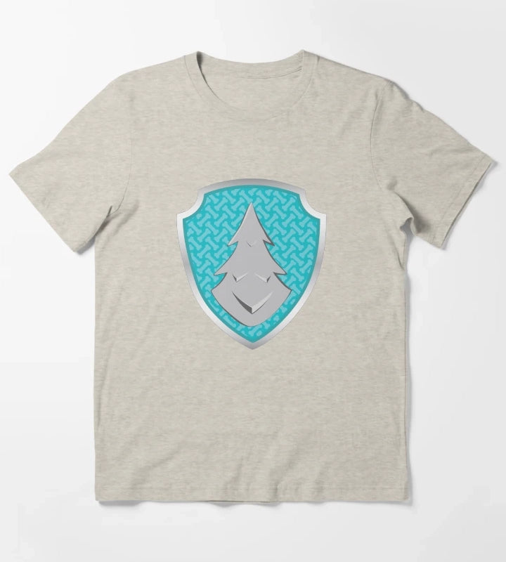 Everest Snow Puptag GraphicLoveShop T-Shirt Cream