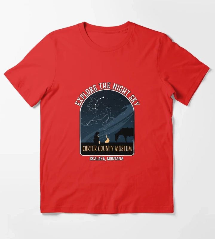 Explore the Night Sky T-Shirt Red