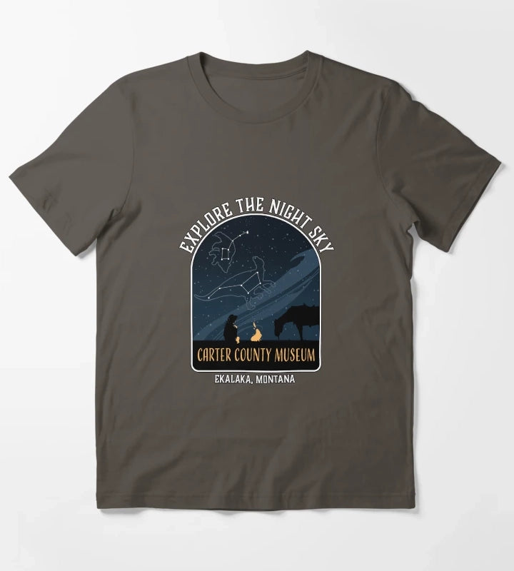 Explore the Night Sky T-Shirt Dark Grey