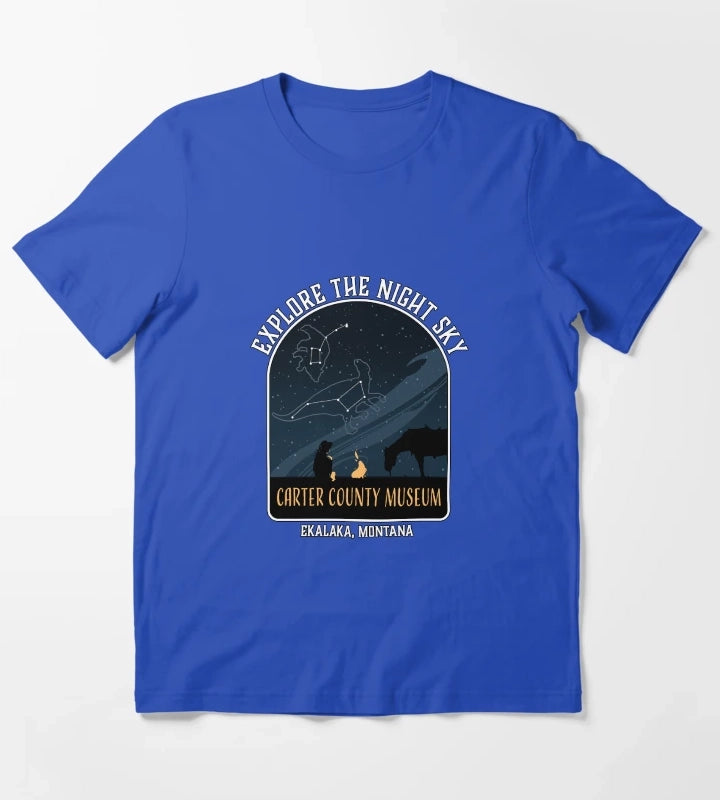 Explore the Night Sky T-Shirt Blue