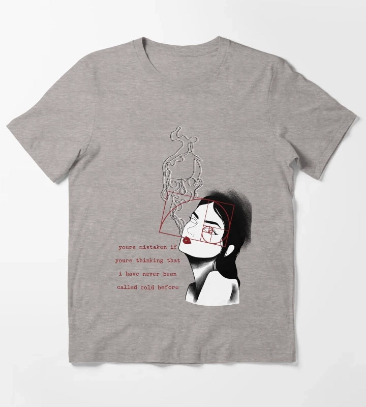FIBONACCI T-Shirt Heather Grey