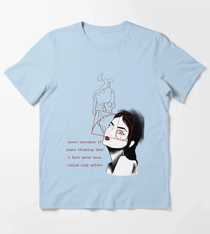 FIBONACCI T-Shirt Sky Blue