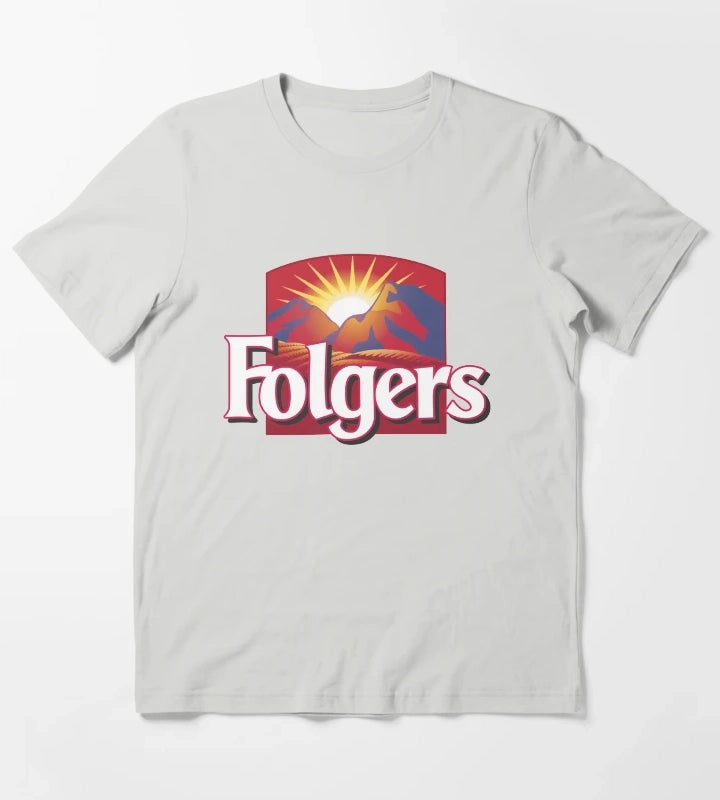FOLGERS COFFEE T-Shirt Light Grey
