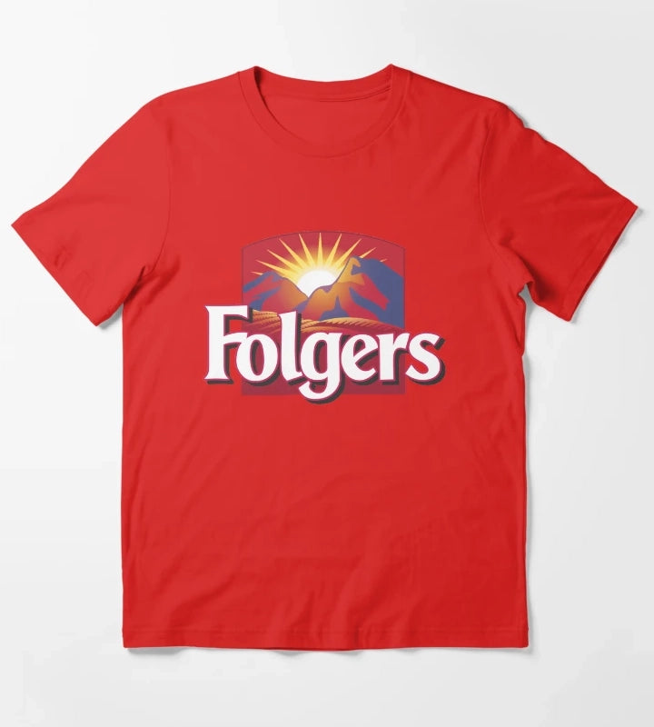 FOLGERS COFFEE T-Shirt Red