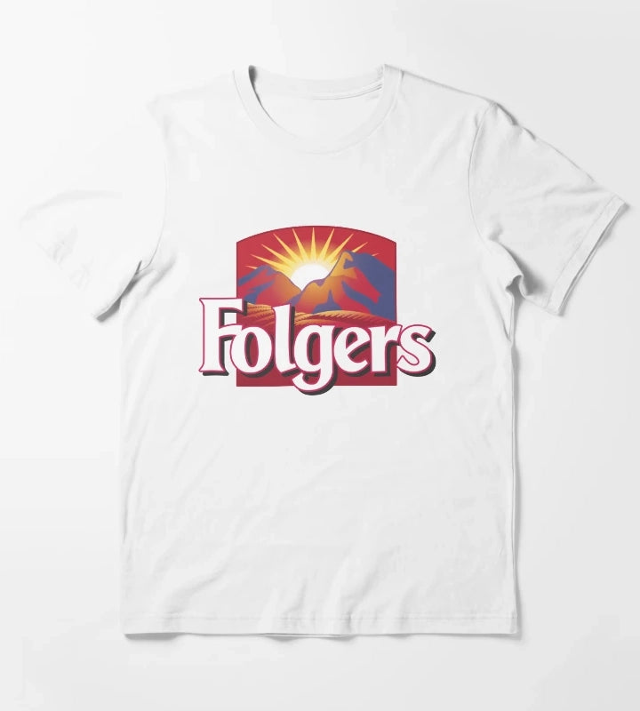 FOLGERS COFFEE T-Shirt White