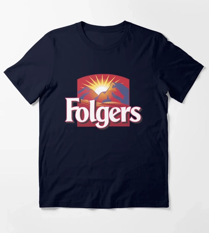 FOLGERS COFFEE T-Shirt Navy