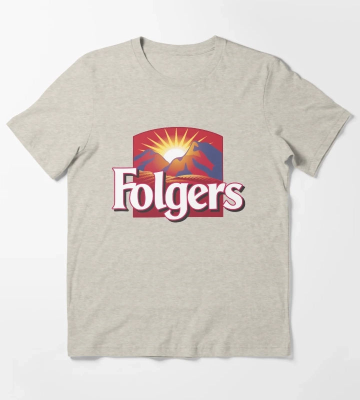 FOLGERS COFFEE T-Shirt Cream