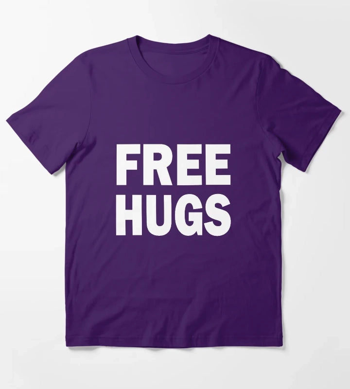 FREE HUGS 1 T-Shirt Purple