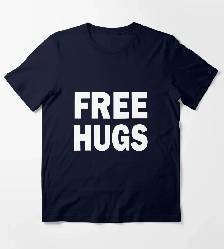 FREE HUGS 1 T-Shirt Navy