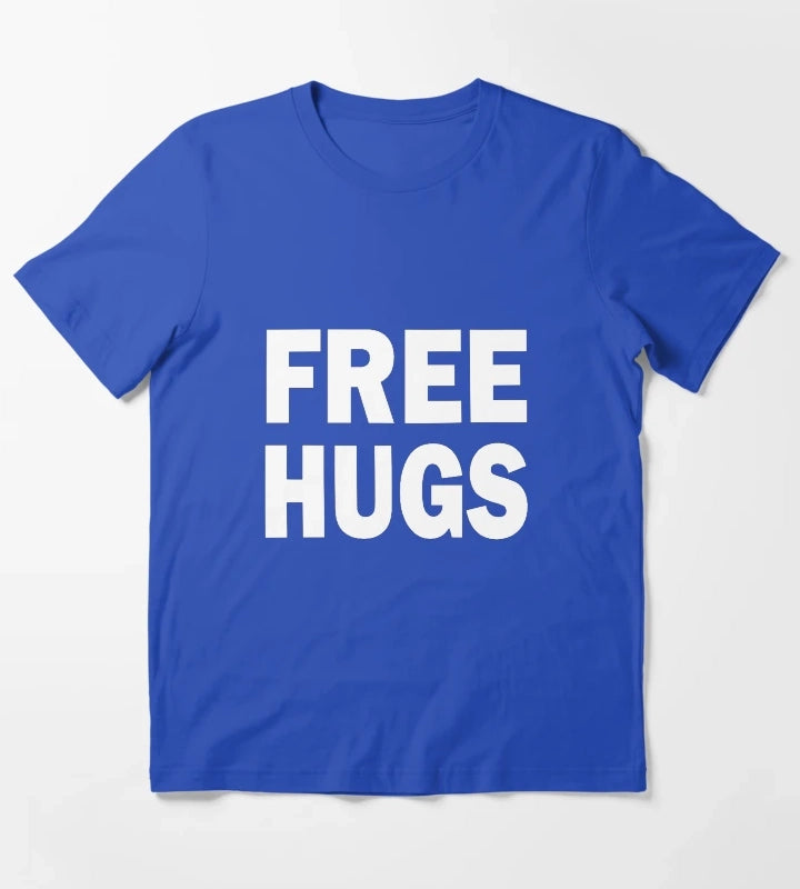 FREE HUGS 1 T-Shirt Blue