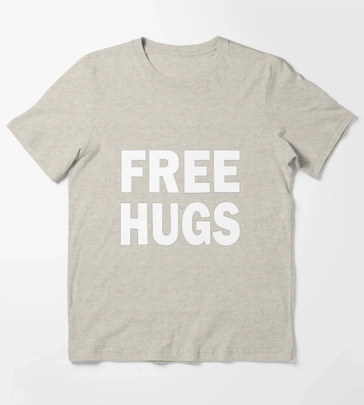 FREE HUGS 1 T-Shirt Cream