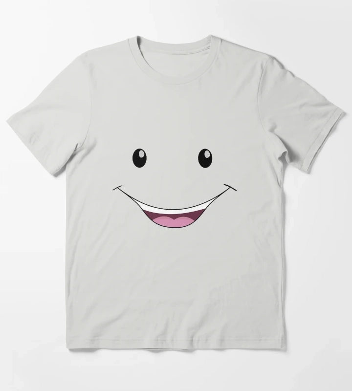 Face T-Shirt Light Grey
