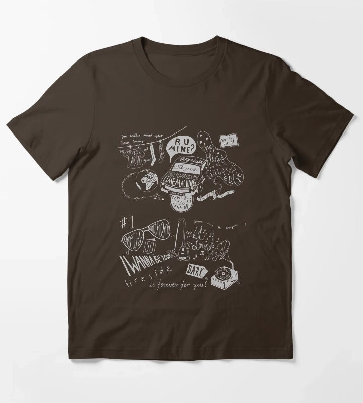 Famous North Monkey T-Shirt Brown