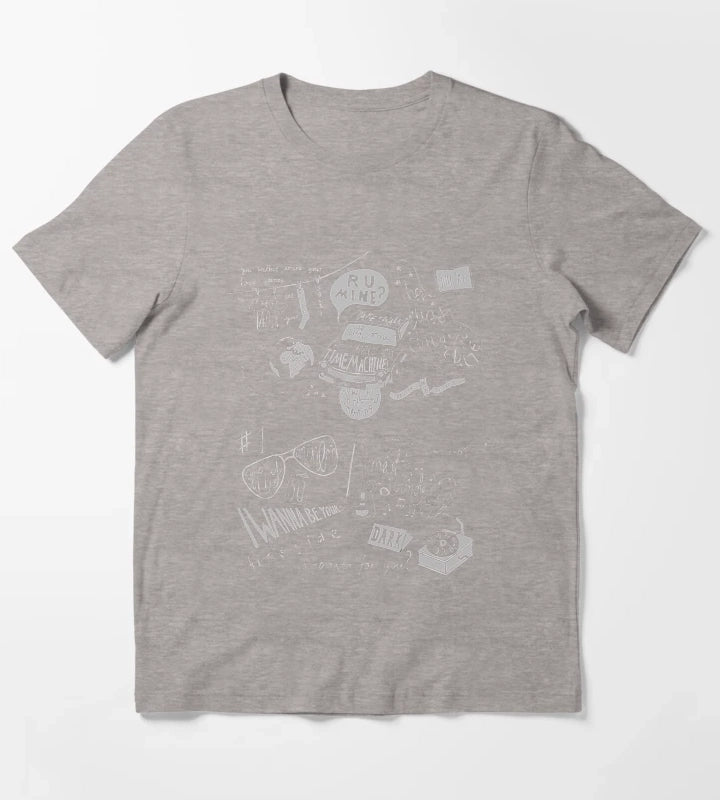 Famous North Monkey T-Shirt Heather Grey