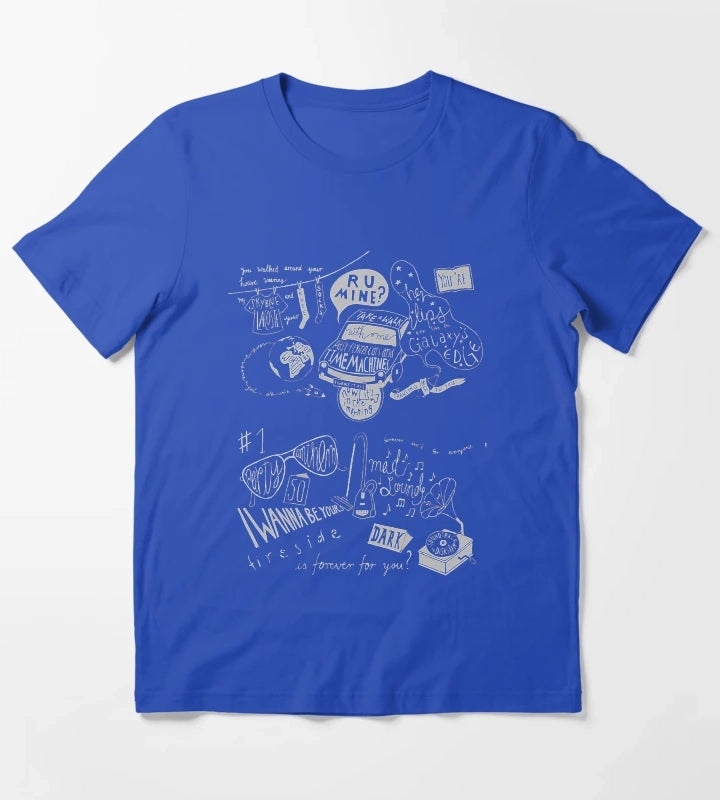 Famous North Monkey T-Shirt Blue