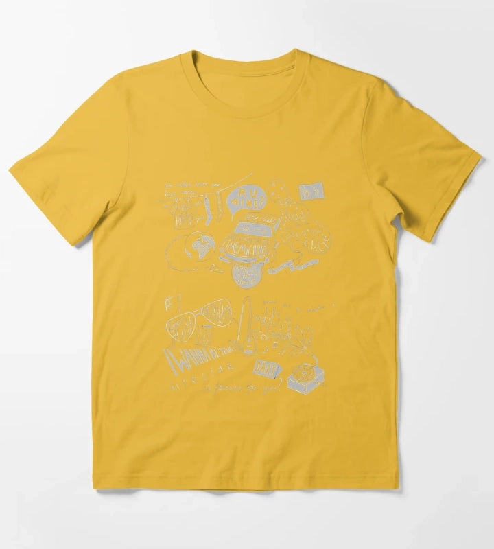 Famous North Monkey T-Shirt Yellow