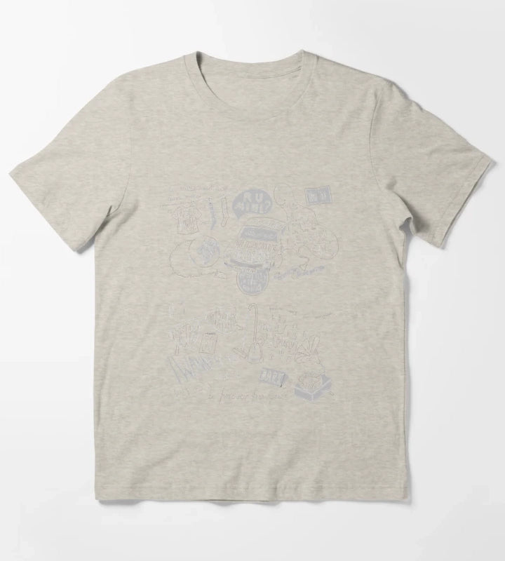 Famous North Monkey T-Shirt Cream