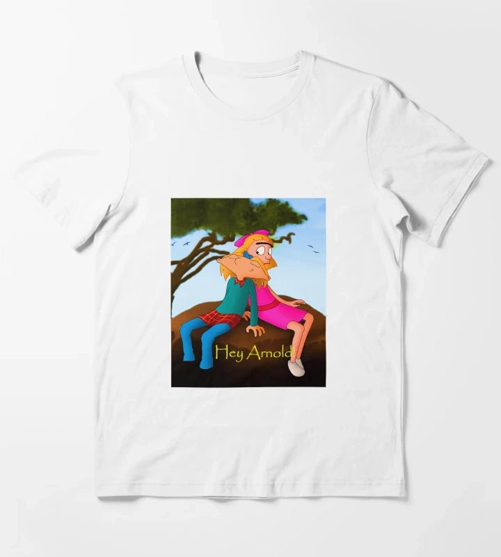 Fanart Hey Arnold Merch T-Shirt White