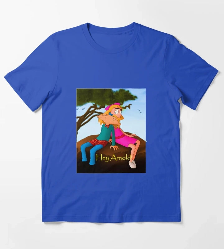 Fanart Hey Arnold Merch T-Shirt Blue