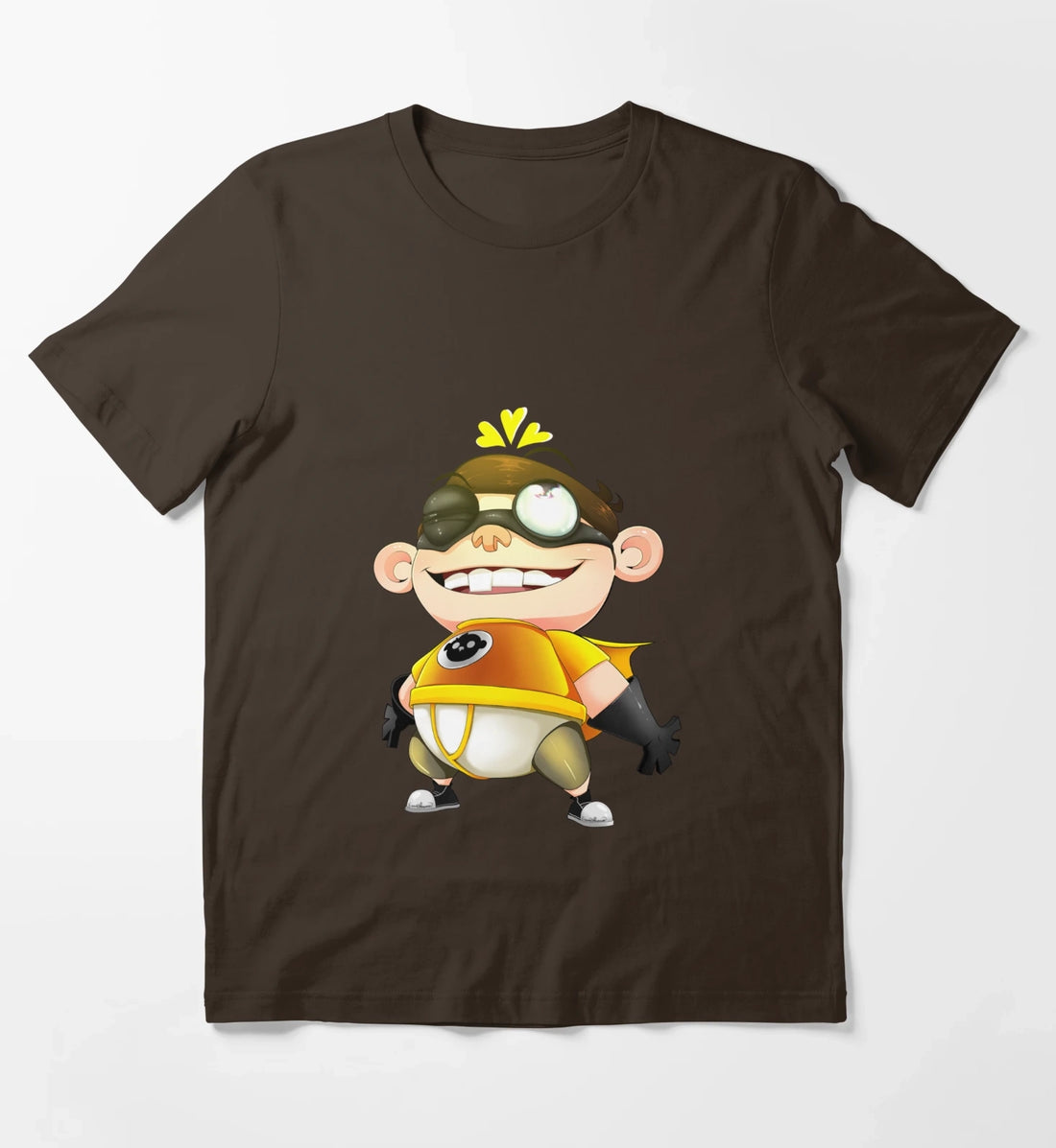Fanboy and Chum Chum T-Shirt Brown